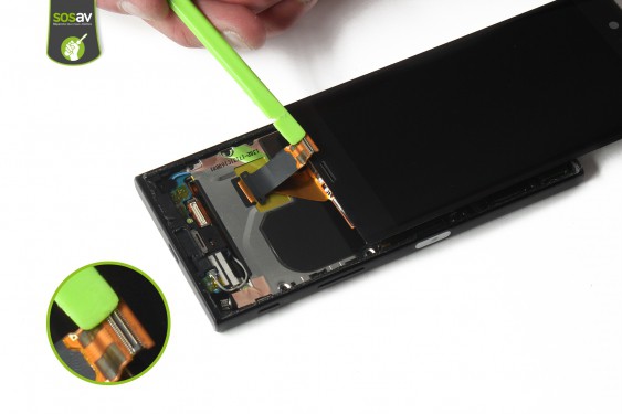 Guide photos remplacement câbles d'interconnexion Xperia XZ (Etape 7 - image 2)