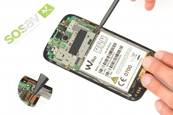 Guide photos remplacement vitre tactile Wiko Cink Five (Etape 15 - image 4)