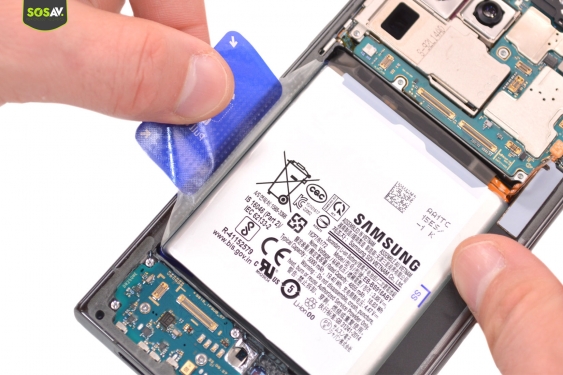 Guide photos remplacement batterie Galaxy S23 Ultra (Etape 13 - image 2)