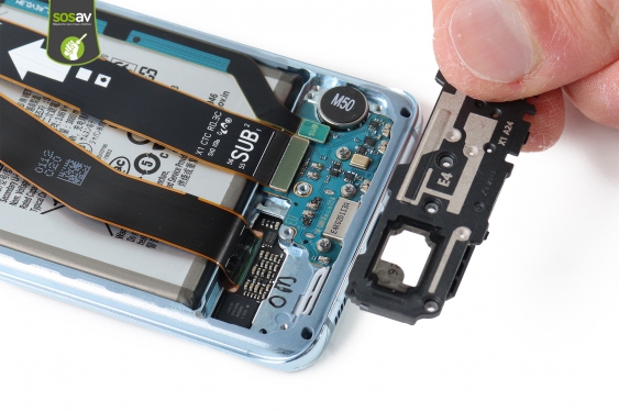 Guide photos remplacement connecteur de charge Galaxy S20 (Etape 10 - image 4)