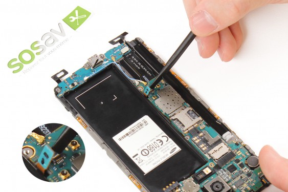 Guide photos remplacement caméra avant + capteur de proximité et luminosité  (Etape 19 - image 2)