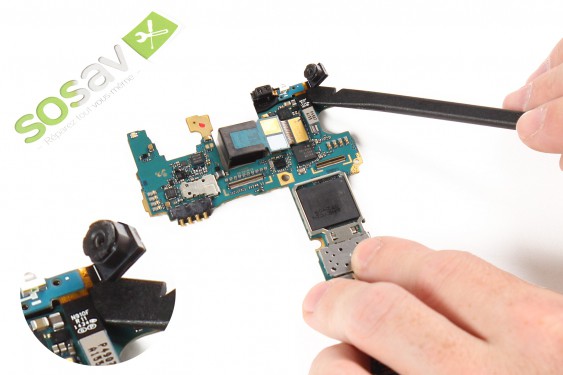 Guide photos remplacement caméra avant + capteur de proximité et luminosité  (Etape 25 - image 1)