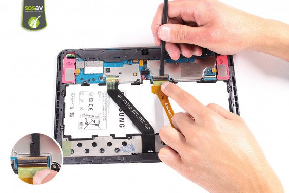 Guide photos remplacement haut-parleur externe droit  (Etape 7 - image 3)