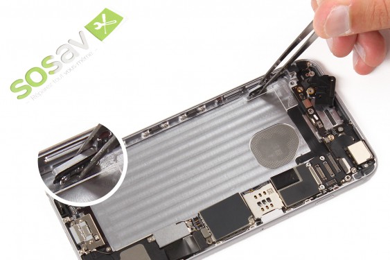 Guide photos remplacement boutons volume iPhone 6 Plus (Etape 20 - image 3)