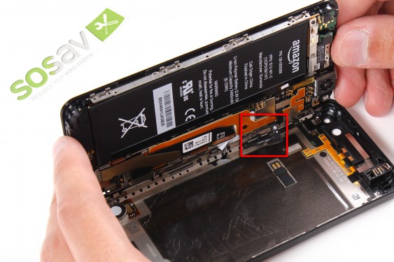 Guide photos remplacement caméra avant Firephone (Etape 5 - image 3)