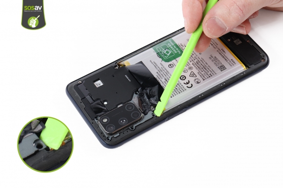 Guide photos remplacement caméra avant Oppo A72 (Etape 7 - image 2)