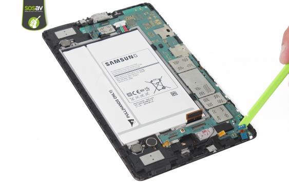 Guide photos remplacement prise jack et haut-parleur externe Galaxy Tab S 8.4 (Etape 23 - image 2)