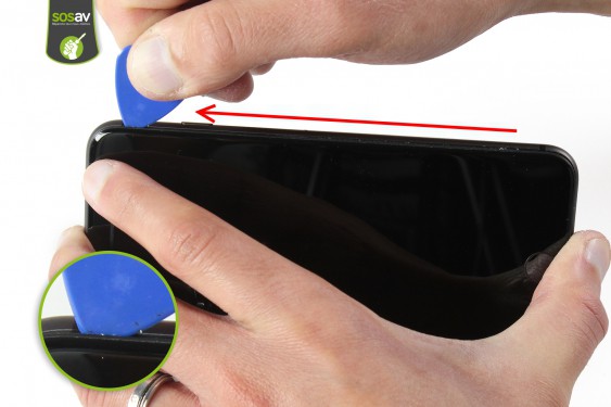 Guide photos remplacement antenne gps iPhone 8 Plus (Etape 3 - image 4)