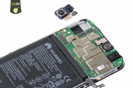 Guide photos remplacement capteur proximité & luminosité Huawei Y7 2019 (Etape 14 - image 1)