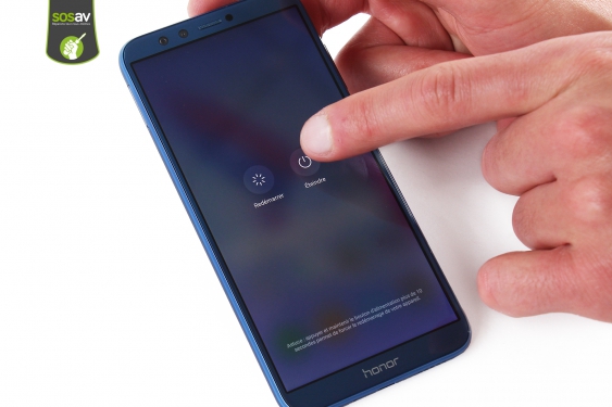 Guide photos remplacement ecran complet (lcd + châssis) Honor 9 Lite (Etape 1 - image 2)