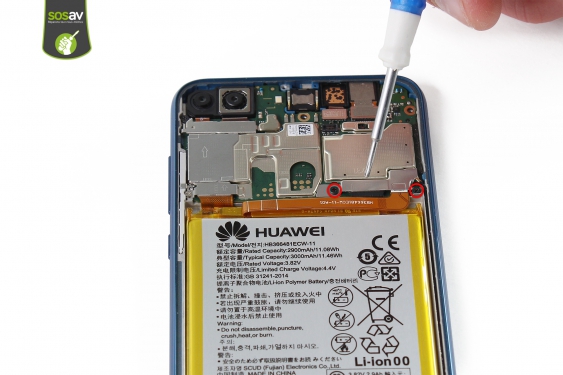 Guide photos remplacement ecran complet (lcd + châssis) Honor 9 Lite (Etape 11 - image 1)