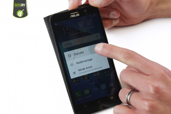 Guide photos remplacement connecteur de charge Zenfone 2 (Etape 1 - image 2)