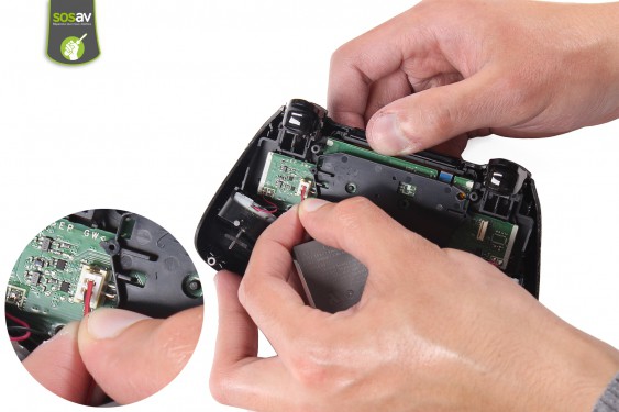 Guide photos remplacement bouton central (bouton playstation) Manette Dualshock (Playstation 4) (Etape 6 - image 3)