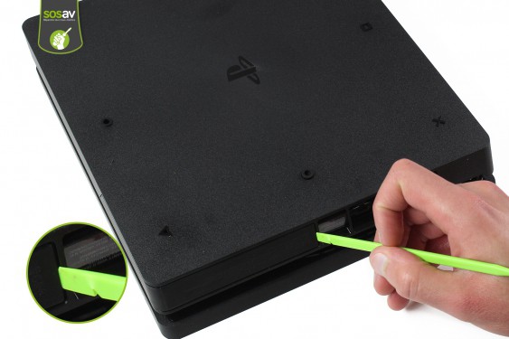 Guide photos remplacement câble de liaison de l'alimentation Playstation 4 Slim (Etape 1 - image 1)