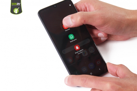 Guide photos remplacement batterie Galaxy A50 (Etape 1 - image 2)