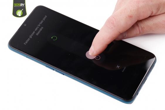 Guide photos remplacement câble d'interconnexion Oppo A9 (2020) (Etape 1 - image 2)