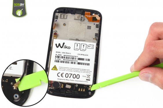 Guide photos remplacement ecran complet Wiko Cink Peax 2 (Etape 17 - image 1)