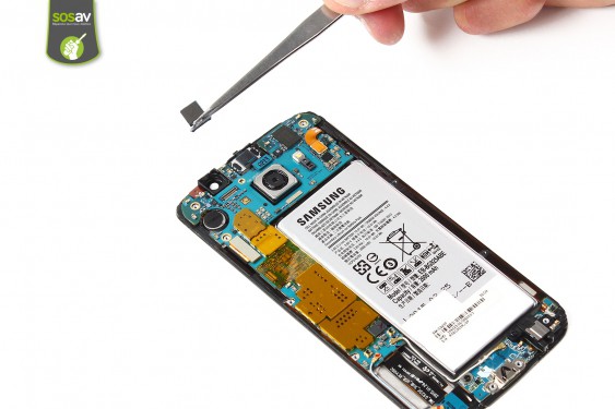 Guide photos remplacement caméra avant Samsung Galaxy S6 Edge (Etape 7 - image 4)