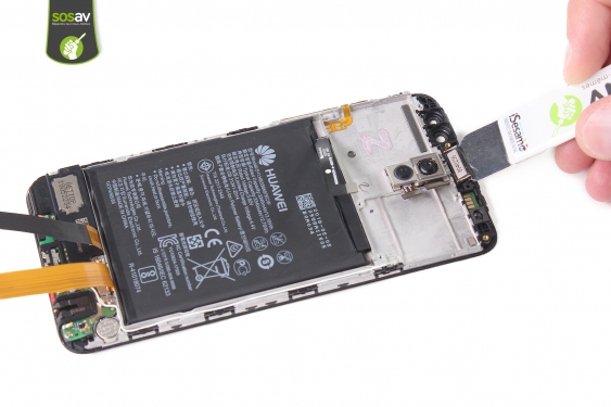Guide photos remplacement haut-parleur interne Huawei Mate 10 lite (Etape 26 - image 2)