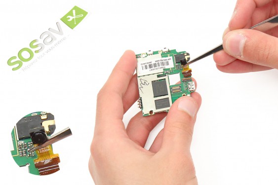 Guide photos remplacement caméra avant Wiko Sublim (Etape 28 - image 2)