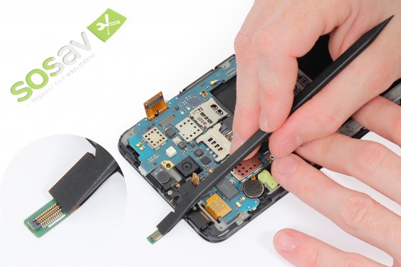 Guide photos remplacement prise jack + haut-parleur interne  (Etape 15 - image 3)