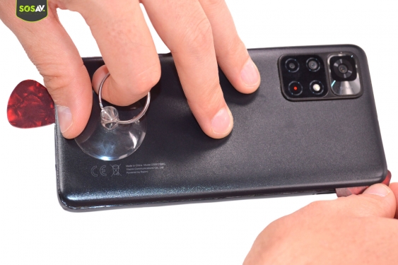 Guide photos remplacement antenne nfc Redmi Note 11S 5G (Etape 4 - image 2)