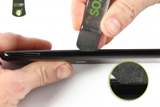 Guide photos remplacement nappe connecteur de charge Galaxy M21 (Etape 4 - image 1)