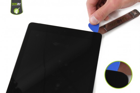 Guide photos remplacement démontage complet iPad 6 2018 (Etape 3 - image 2)