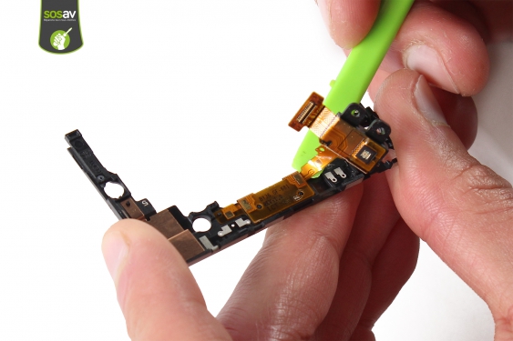 Guide photos remplacement prise jack / antenne secondaire / flash Xperia 10 (Etape 25 - image 2)