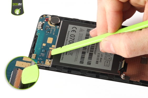 Guide photos remplacement ecran Wiko Rainbow Lite 4G  (Etape 20 - image 1)