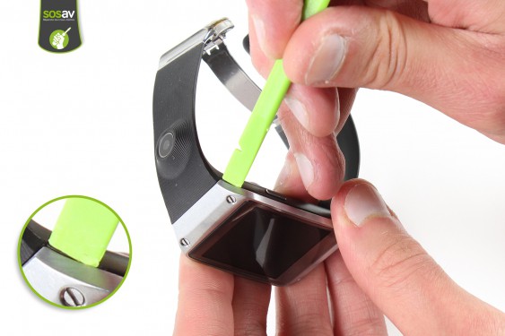 Guide photos remplacement bouton power Galaxy Gear 1 (Etape 3 - image 1)