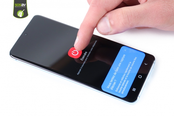 Guide photos remplacement caméra avant Galaxy S20 (Etape 1 - image 3)