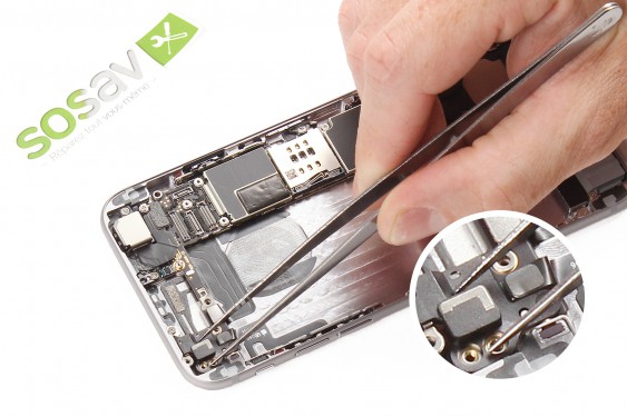 Guide photos remplacement nappe bouton power iPhone 6 (Etape 16 - image 2)
