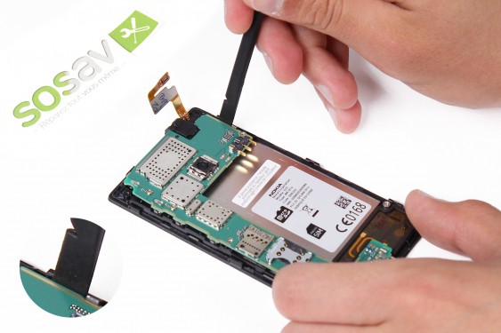 Guide photos remplacement carte mère Lumia 520 (Etape 12 - image 1)