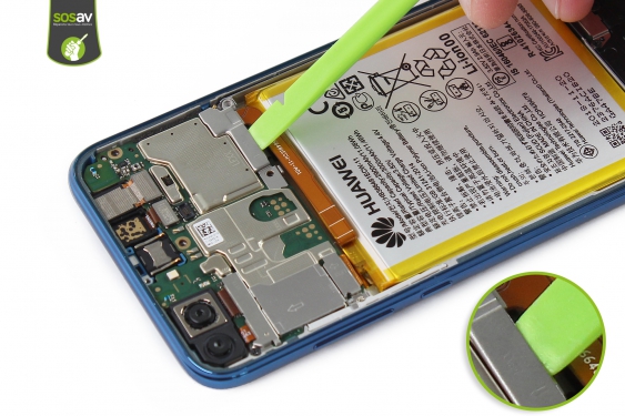 Guide photos remplacement ecran complet (lcd + châssis) Honor 9 Lite (Etape 11 - image 2)