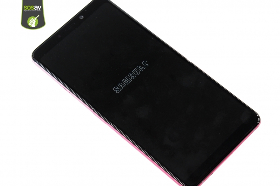 Guide photos remplacement châssis interne Galaxy A9 (2018) (Etape 1 - image 4)