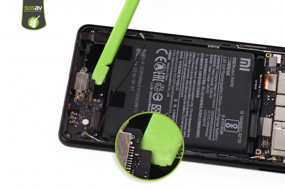 Guide photos remplacement connecteur de charge Xiaomi Mi Mix 2 (Etape 15 - image 1)