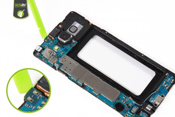 Guide photos remplacement nappe bouton power Samsung Galaxy A7 (Etape 31 - image 2)