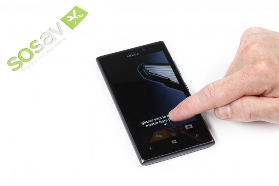 Guide photos remplacement vibreur Lumia 925 (Etape 1 - image 3)