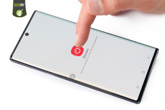 Guide photos remplacement antenne nfc Galaxy Note 10+ (Etape 1 - image 3)