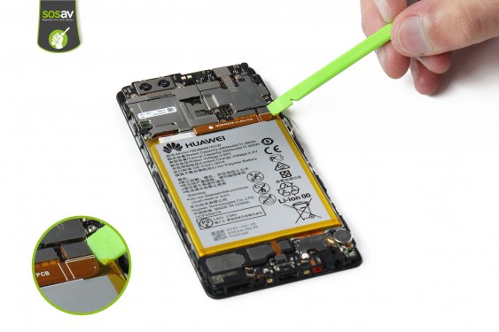 Guide photos remplacement carte mère Huawei P9 (Etape 13 - image 1)