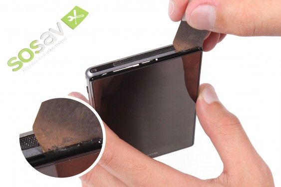 Guide photos remplacement ecran complet Xperia Z1 (Etape 36 - image 2)