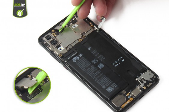 Guide photos remplacement ecran avec châssis Huawei P20 (Etape 10 - image 2)