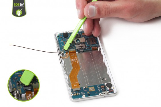 Guide photos remplacement nappe bouton power et volume Wiko U Feel 4G (Etape 18 - image 2)