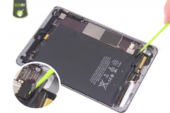 Guide photos remplacement batterie iPad Mini 1 WiFi (Etape 24 - image 2)