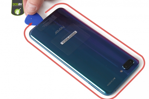 Guide photos remplacement bloc haut-parleur externe & vibreur Honor 10 (Etape 5 - image 1)