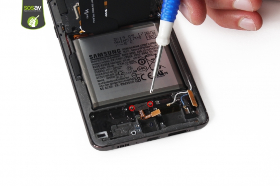 Guide photos remplacement capteur d'empreinte Galaxy A80 (Etape 15 - image 1)