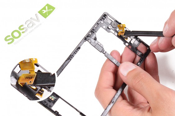 Guide photos remplacement diode lumineuse multicolore  Xperia Z1 (Etape 8 - image 2)