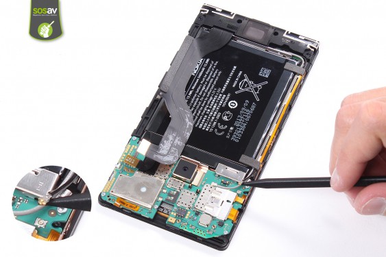 Guide photos remplacement caméra arrière Lumia 1520 (Etape 11 - image 4)