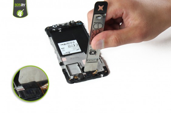 Guide photos remplacement châssis écran Samsung Galaxy J5 2015 (Etape 26 - image 1)